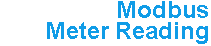 e modbus meter reading